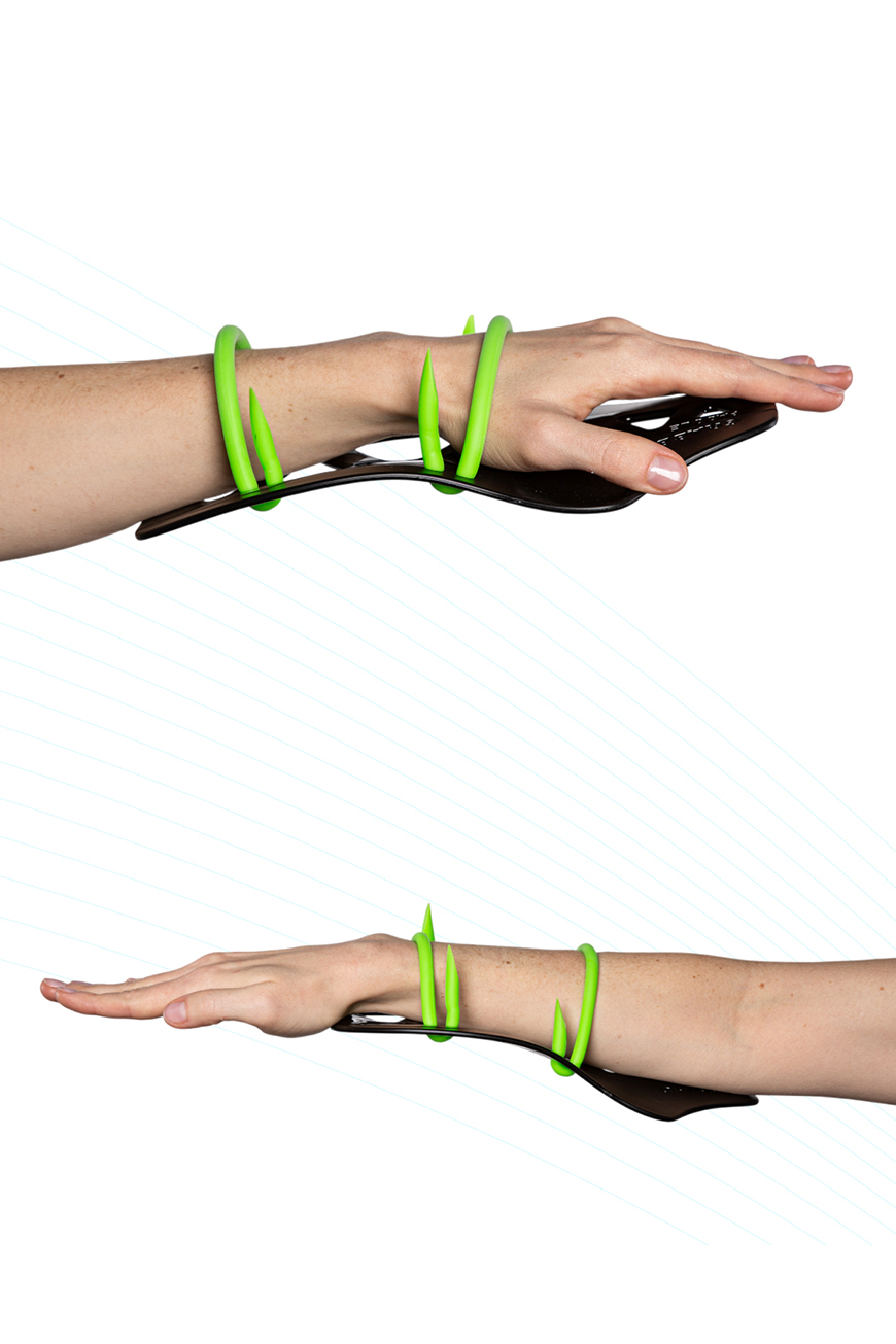 Ujumislabad Grabber junior forearm paddles - vaade 4