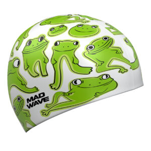 Laste silikoonist ujumismüts Frogs