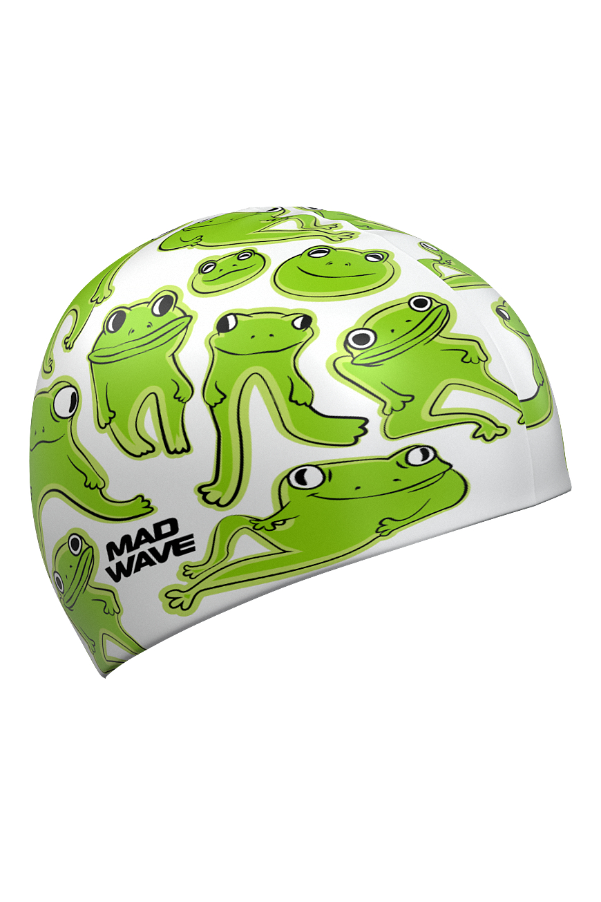 Laste silikoonist ujumismüts Frogs