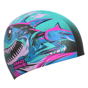 Laste silikoonist ujumismüts Robo shark