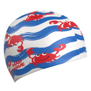 Laste silikoonist ujumismüts Crabs