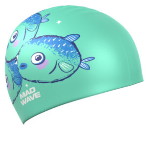 Laste silikoonist ujumismüts Fugu fish